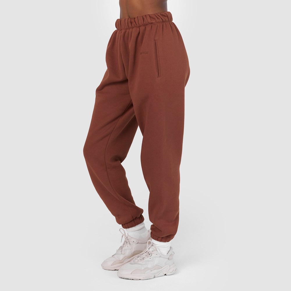 Lounge Underwear 365 Oversized Joggers Choklad | XWBK-51463