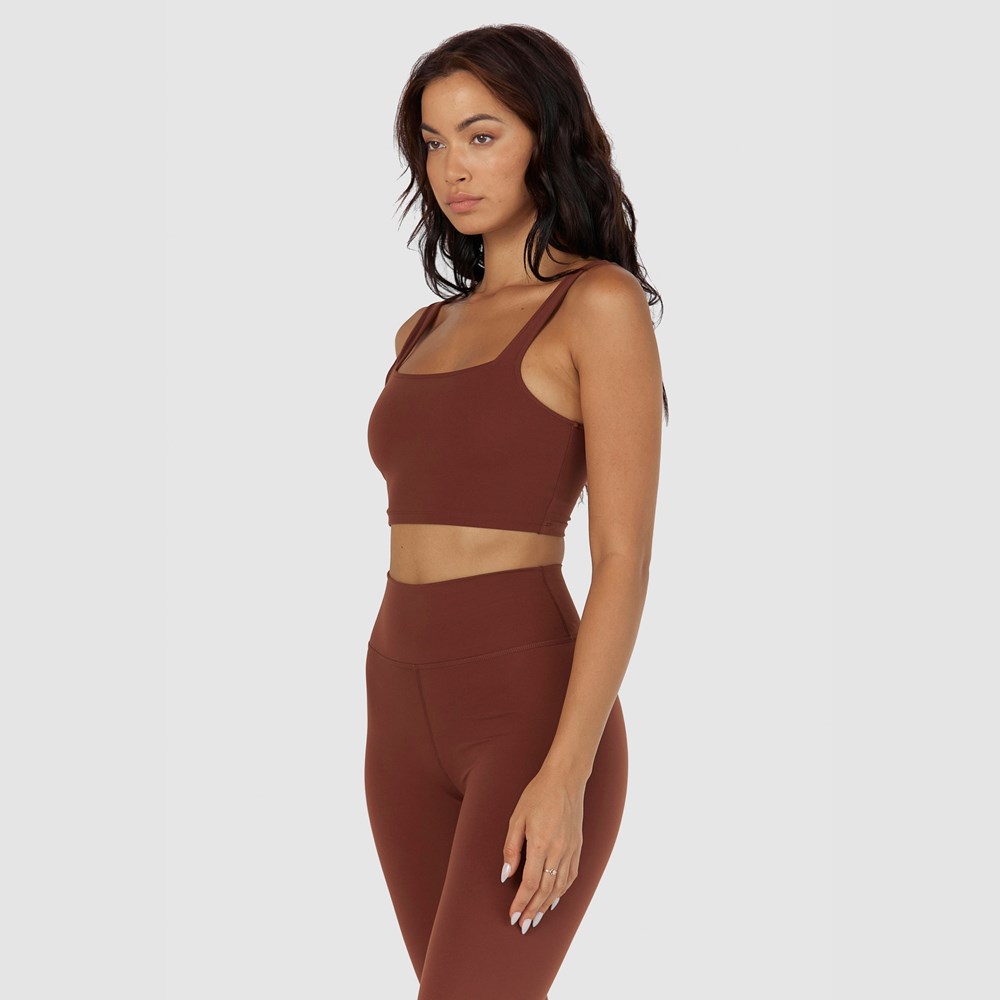 Lounge Underwear 365 Second Skin Tank Top Choklad | VDSI-60431