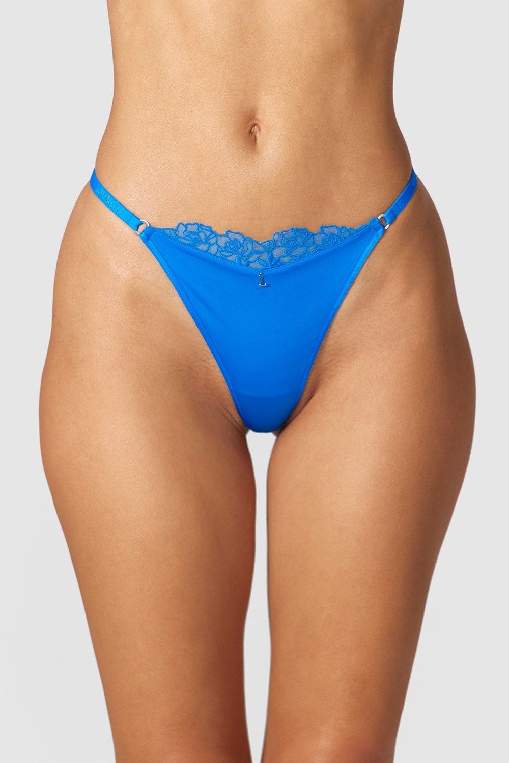 Lounge Underwear Anti-Gravity String Blå | FUZA-26948