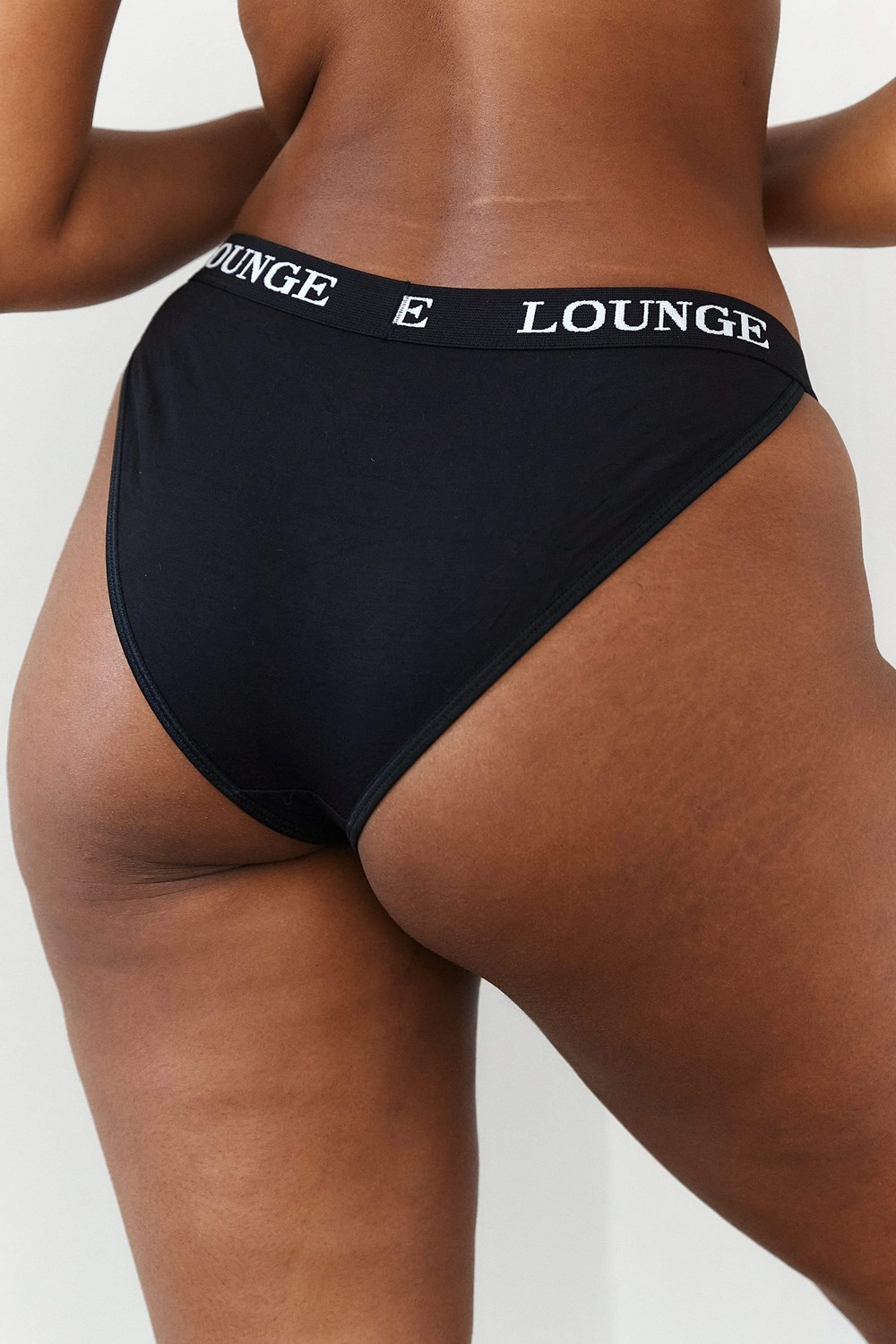 Lounge Underwear Bamboo Triangle Briefs Svarta | ENTQ-03926