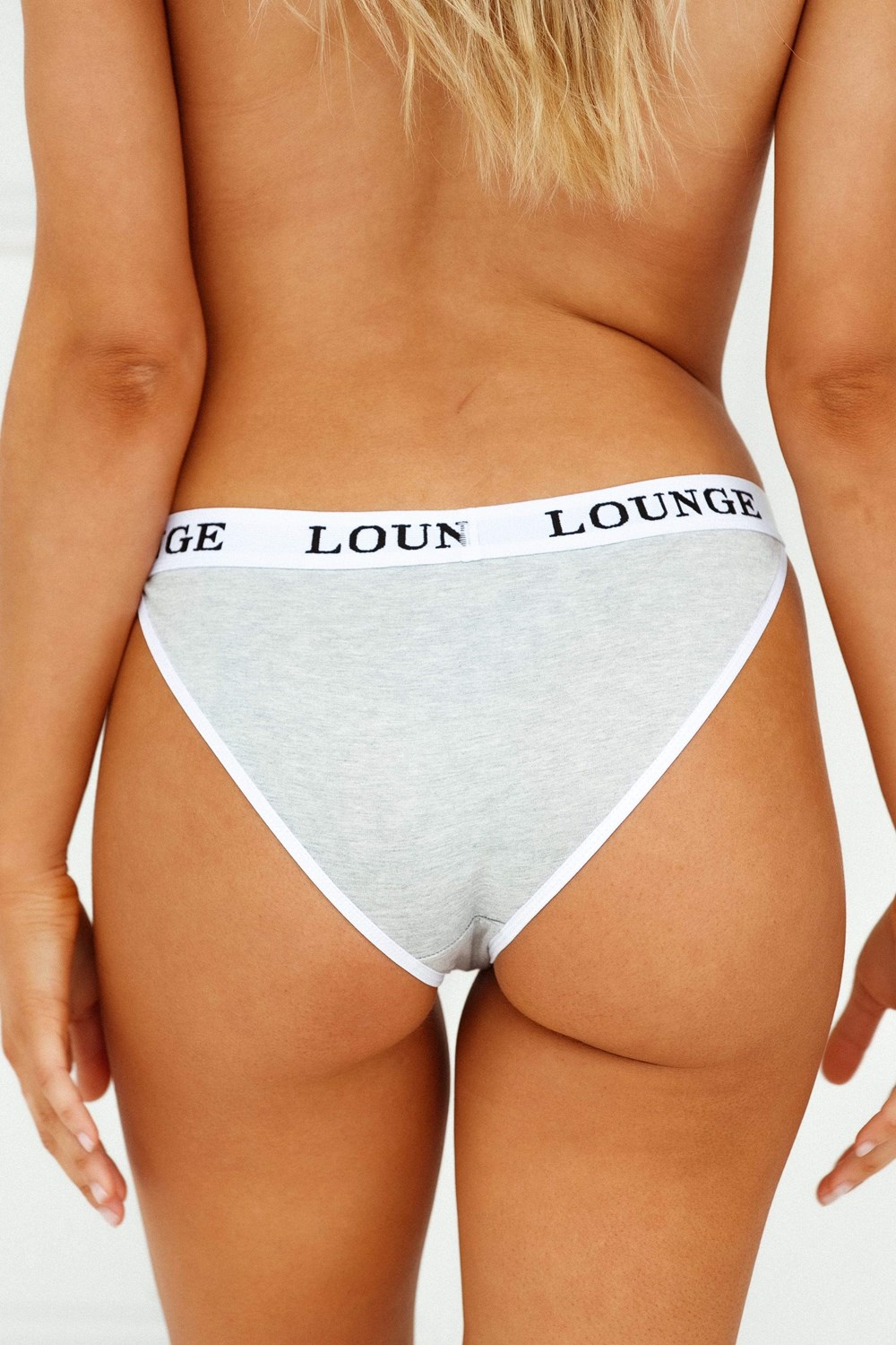 Lounge Underwear Bamboo Triangle Briefs Grå | WJVX-76583