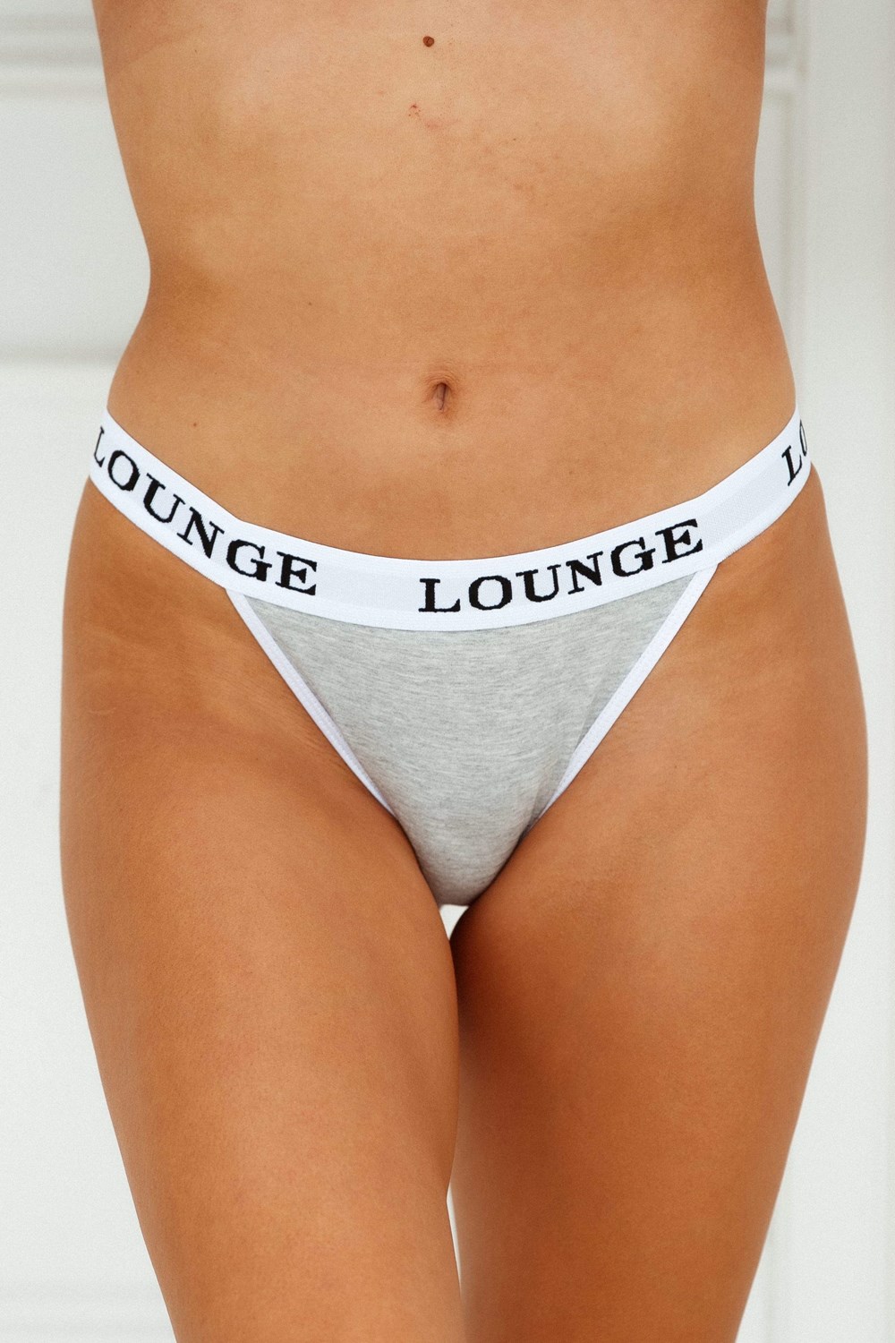 Lounge Underwear Bamboo Triangle Briefs Grå | WJVX-76583