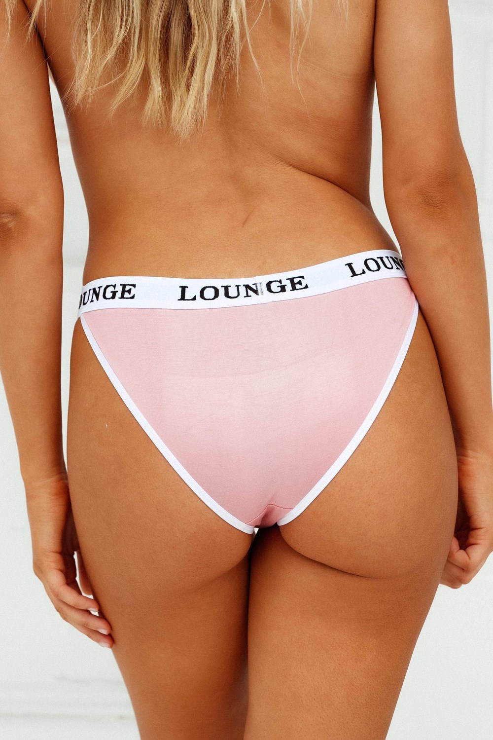 Lounge Underwear Bamboo Triangle Briefs Rosa | ZCIJ-49713