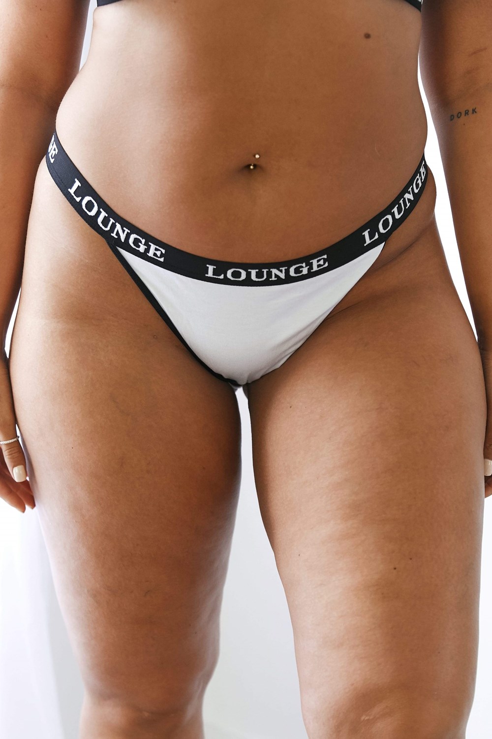 Lounge Underwear Bamboo Triangle String Vita | XYCU-70982