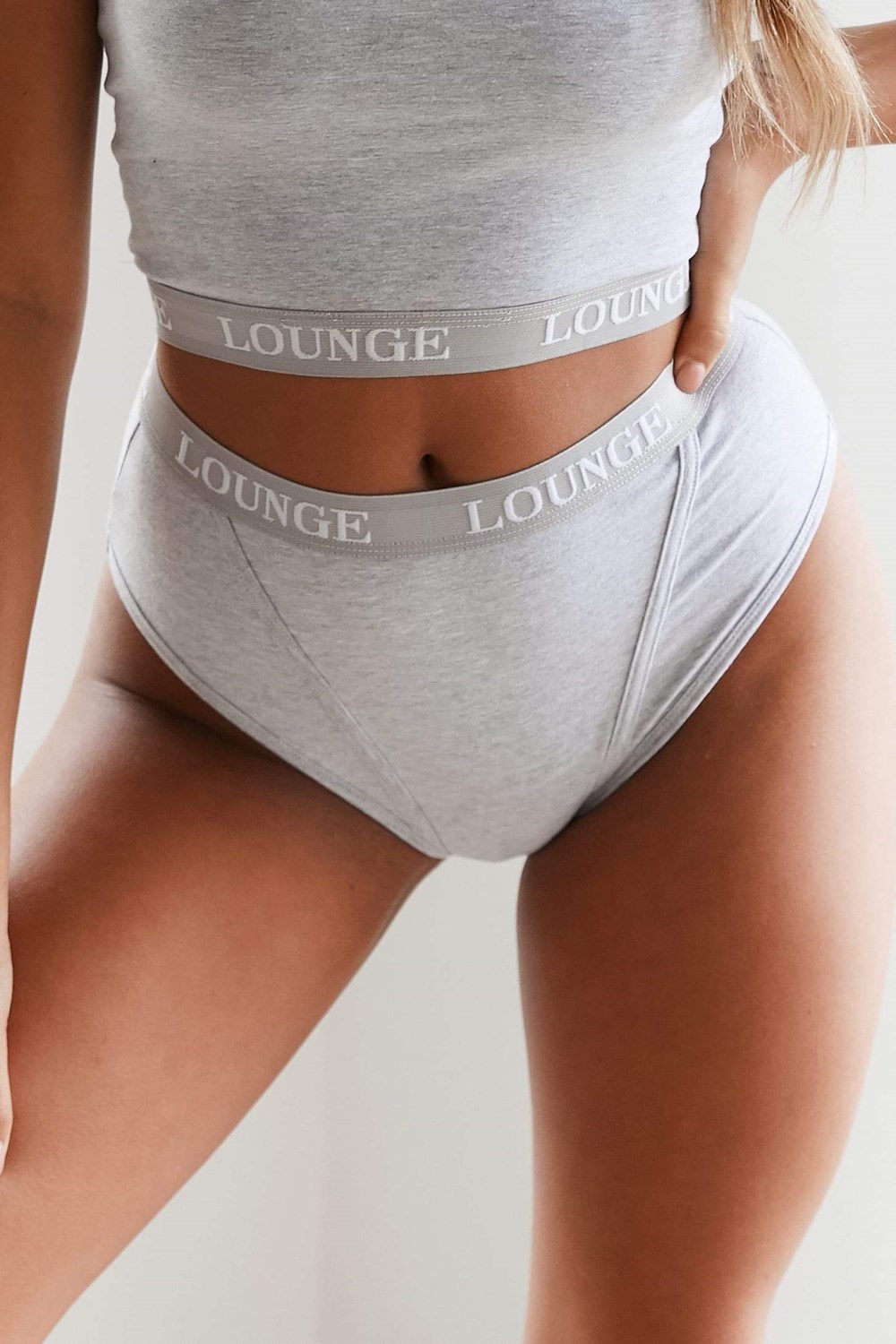 Lounge Underwear Basic Briefs Grå | PQMG-08562