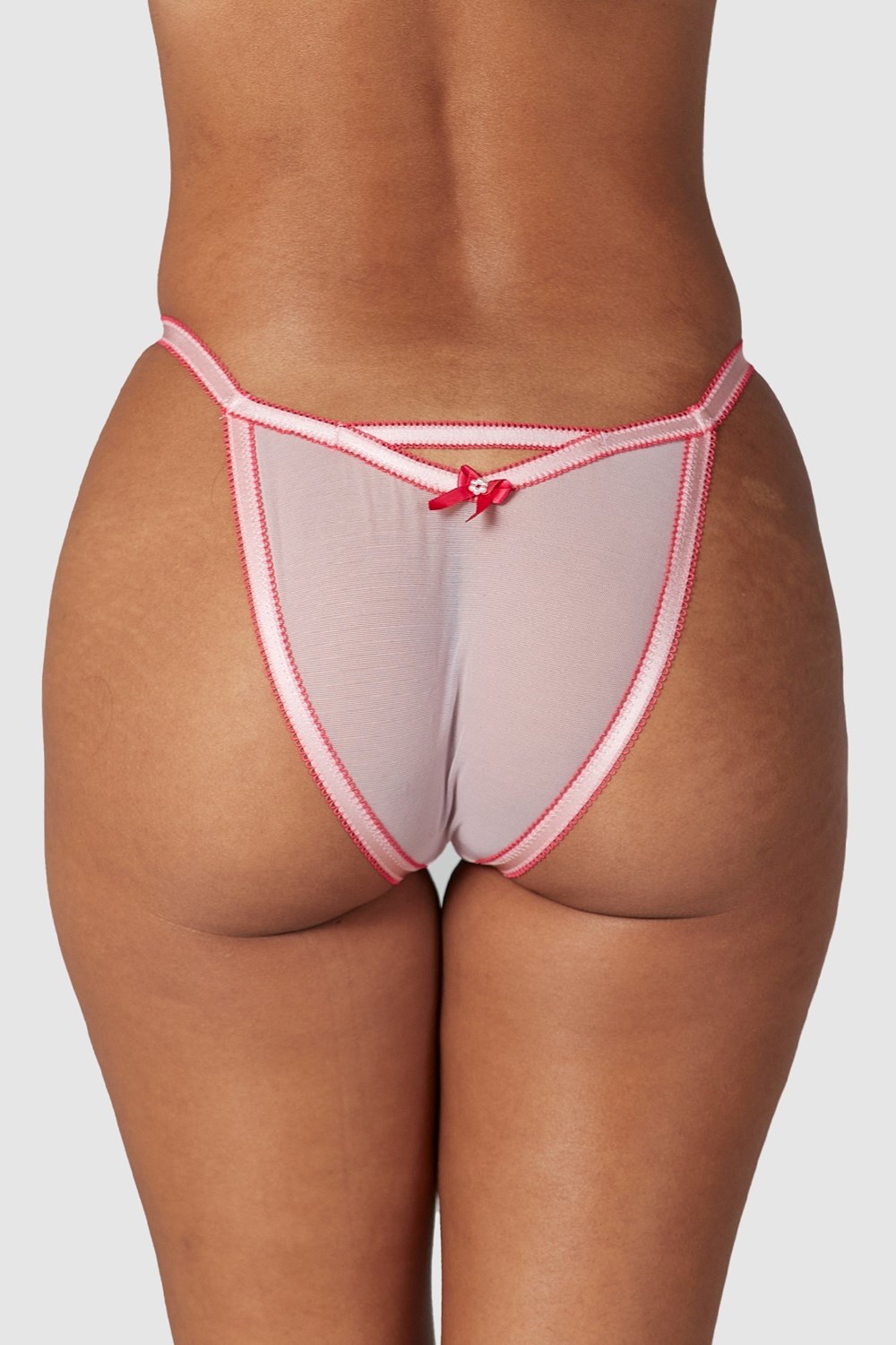 Lounge Underwear Bloom Embroidered Briefs Rosa | UVMO-25670