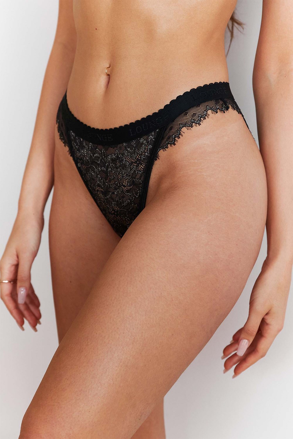 Lounge Underwear Desire Briefs Svarta | TGRK-60852