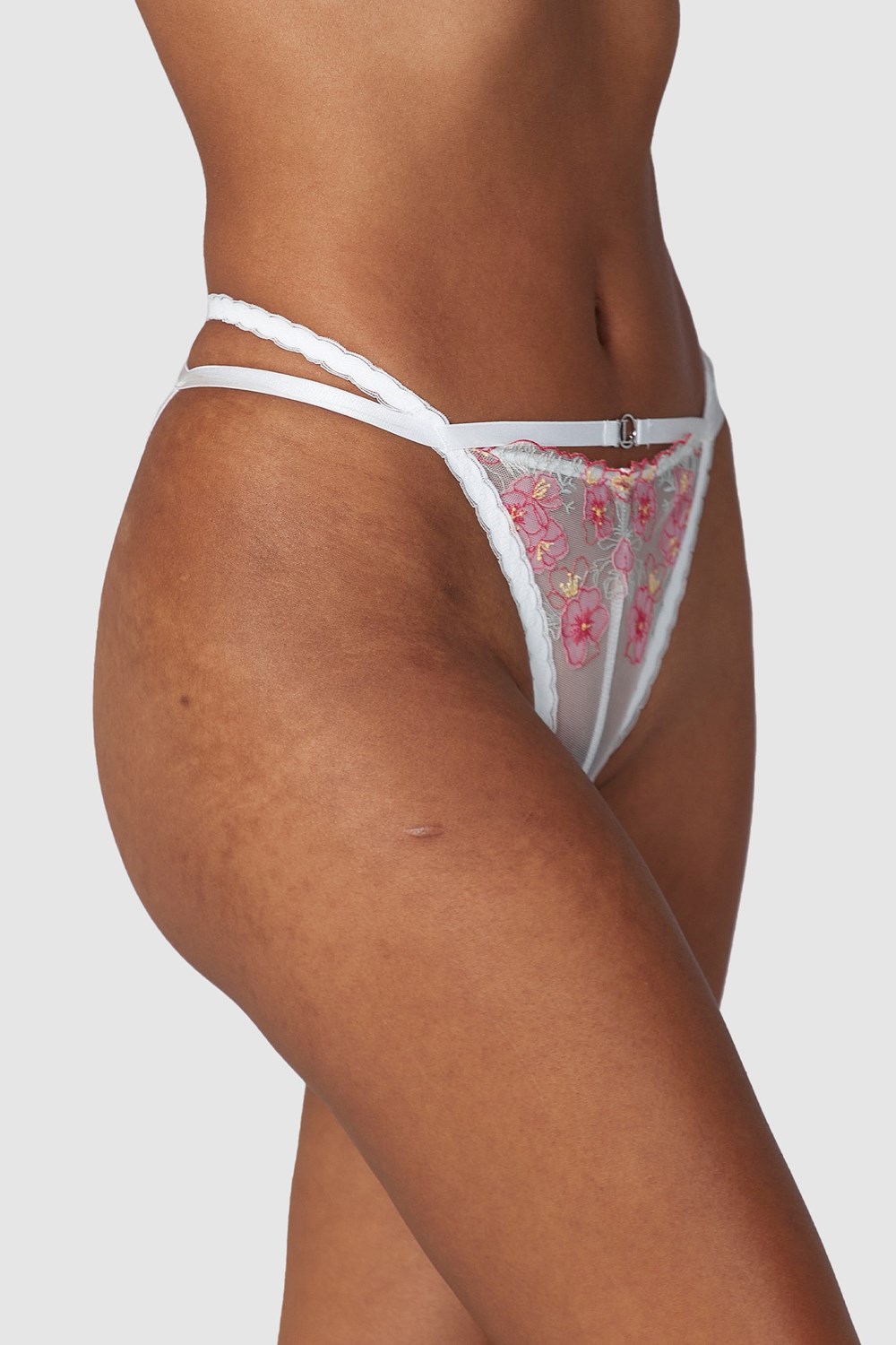 Lounge Underwear Ditsy Embroidered Briefs Vita | WROD-84127