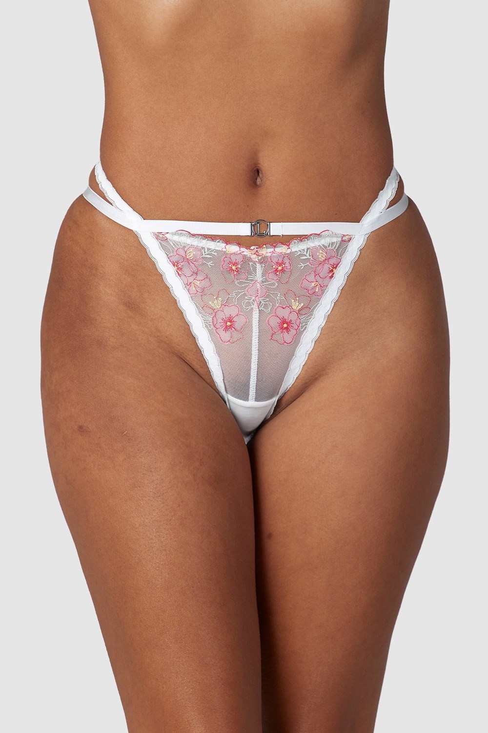 Lounge Underwear Ditsy Embroidered Briefs Vita | WROD-84127