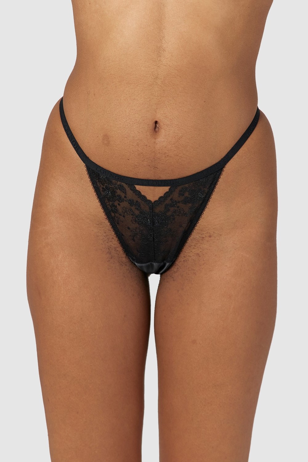 Lounge Underwear Flirt Briefs Svarta | HKTI-91602