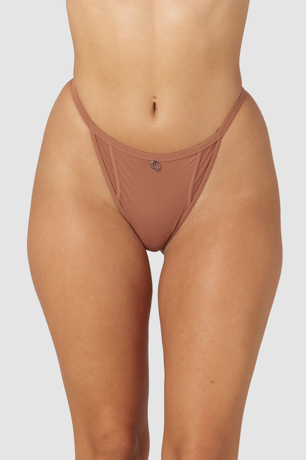 Lounge Underwear Klassiska String Mocha | NHXJ-93482