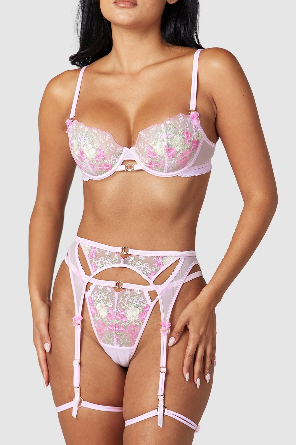 Lounge Underwear Liana Intimates Set Rosa | QKVX-96510