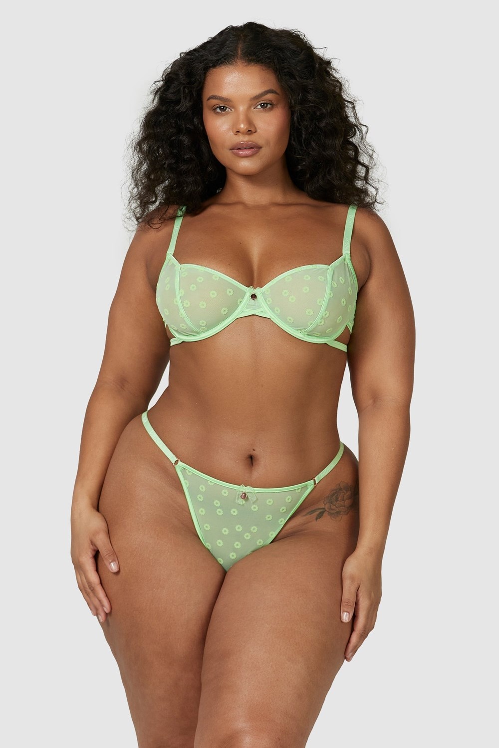 Lounge Underwear Maisie Intimates Set Mintgröna | AFDN-36752