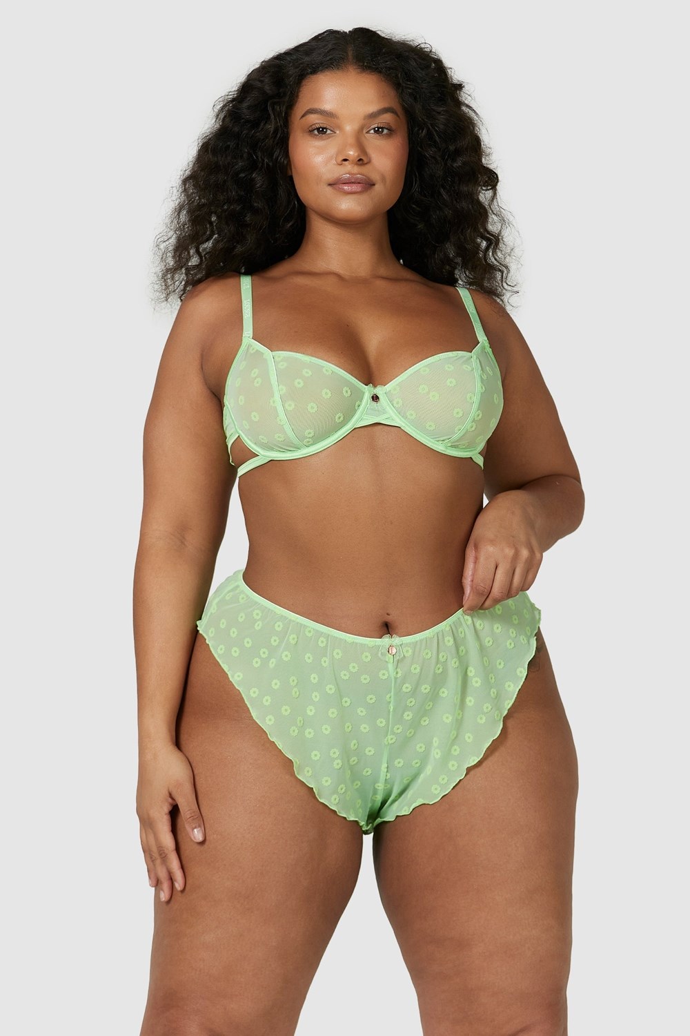 Lounge Underwear Maisie Intimates Set Mintgröna | AFDN-36752