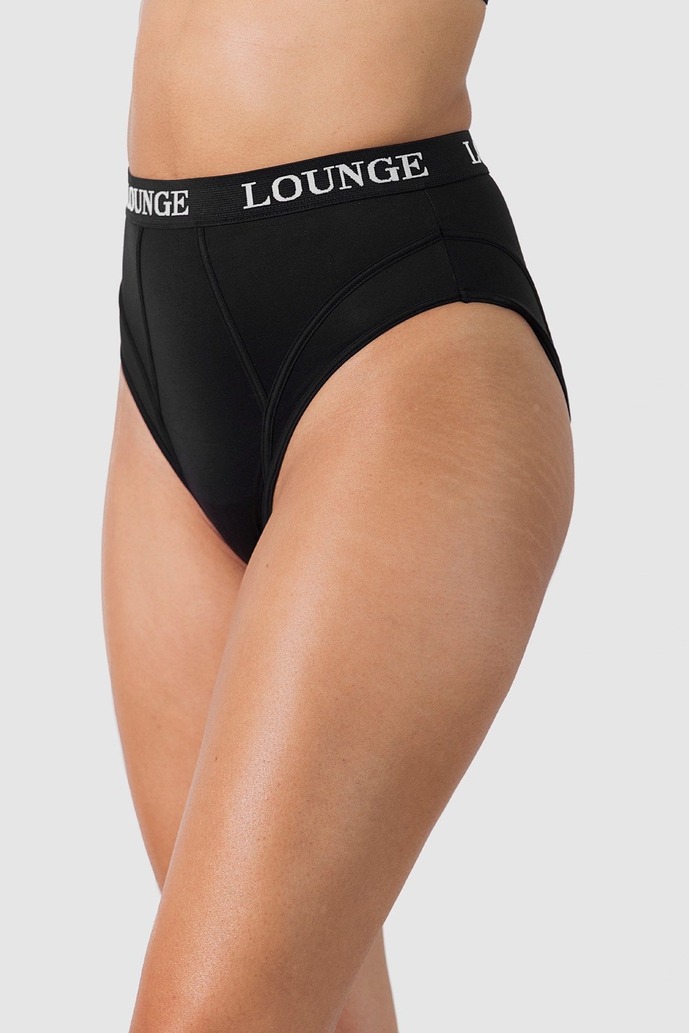 Lounge Underwear Nurture Briefs Svarta | DKTL-63801