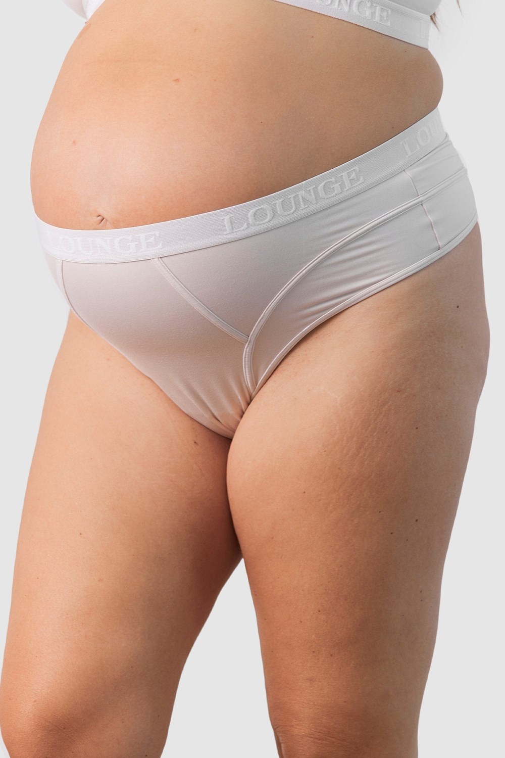 Lounge Underwear Nurture String Grädde | QYPB-09781