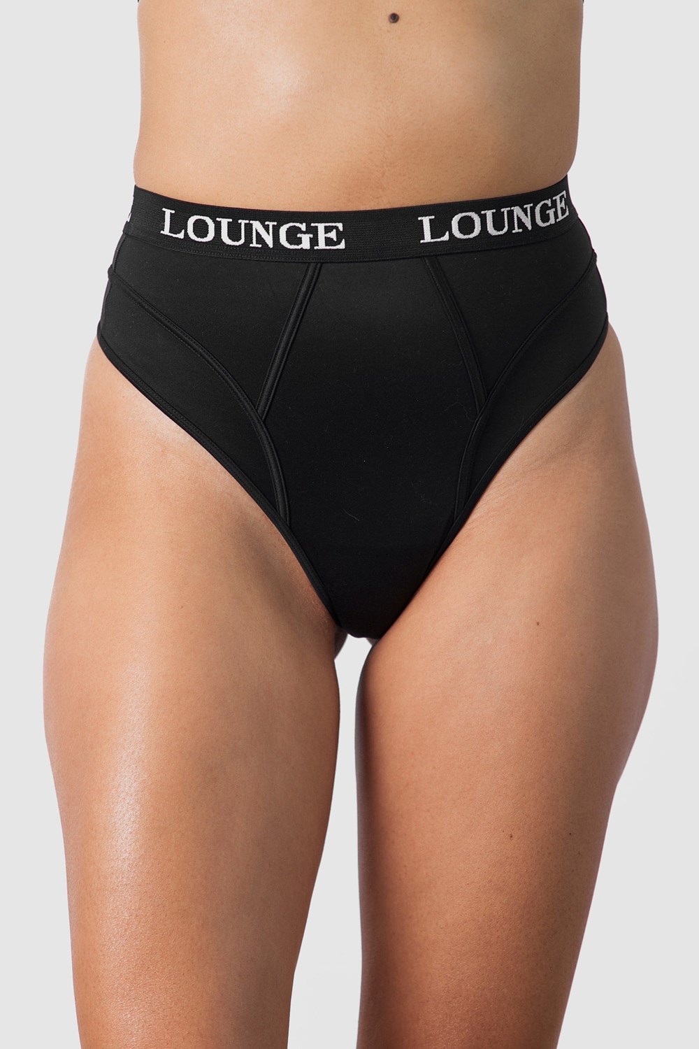 Lounge Underwear Nurture String Svarta | GEBW-19280