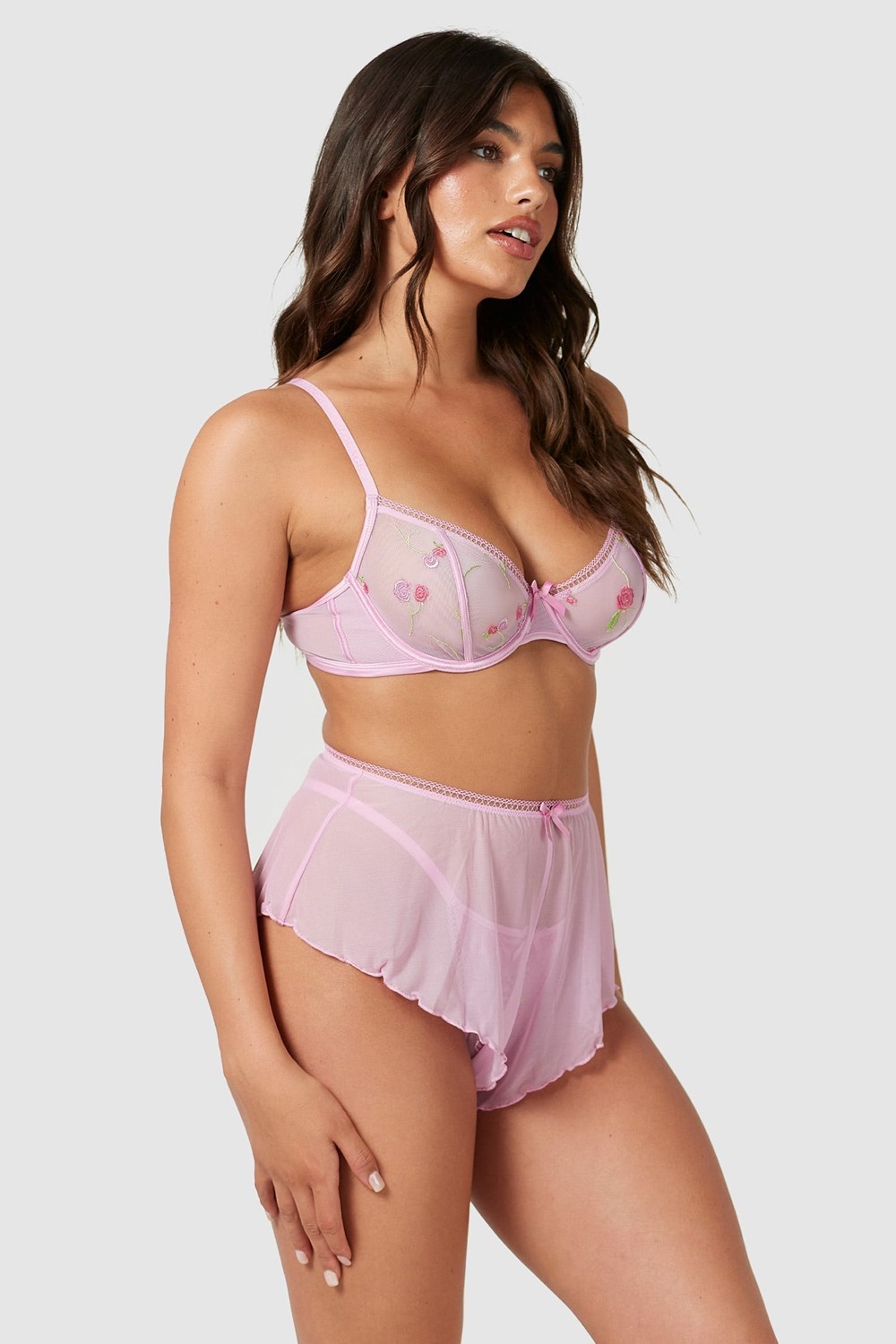 Lounge Underwear Remy Intimates Set Lavendel Rosa | VPXF-63749