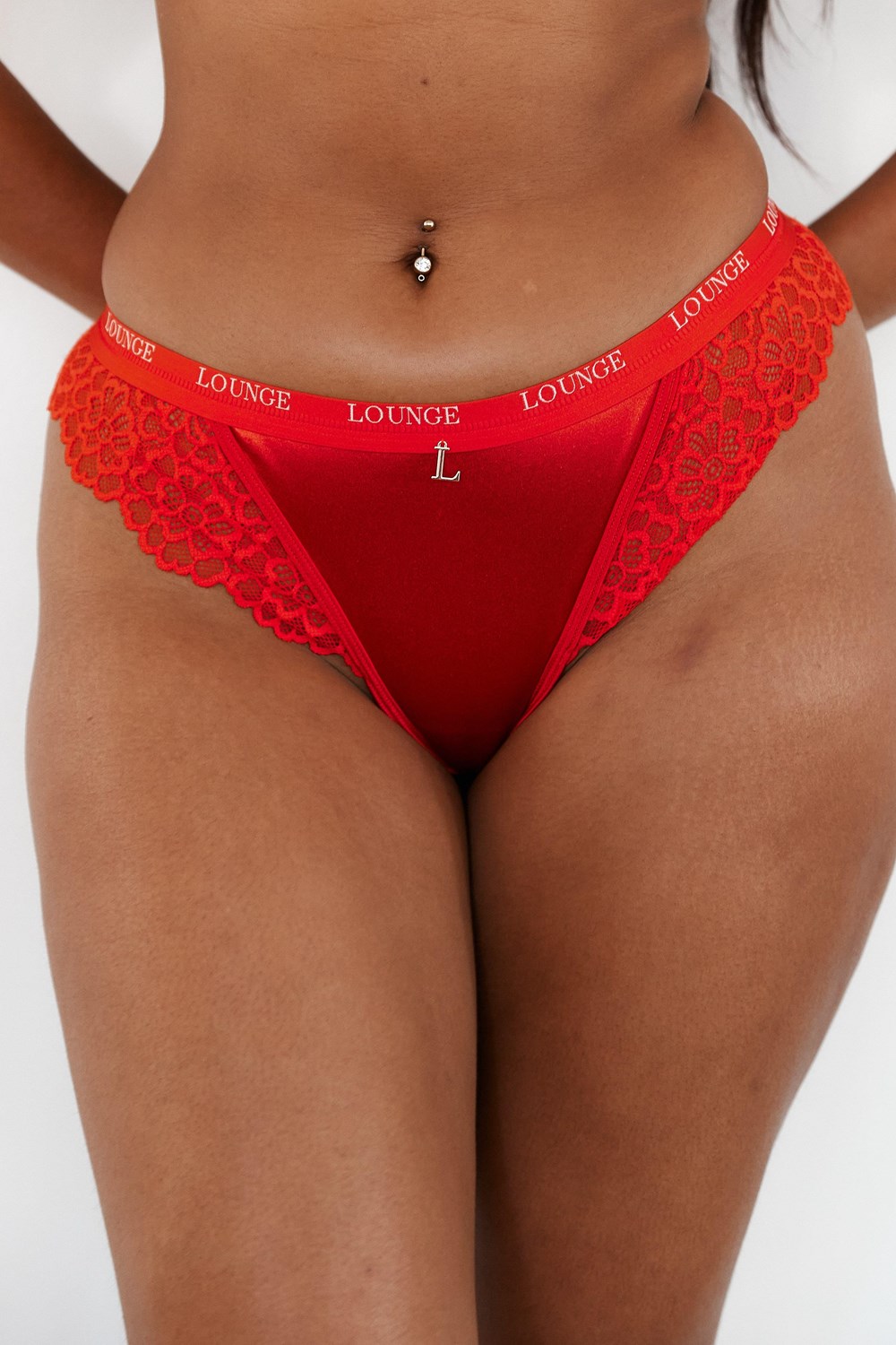 Lounge Underwear Silk Briefs Röda | LTZH-16052