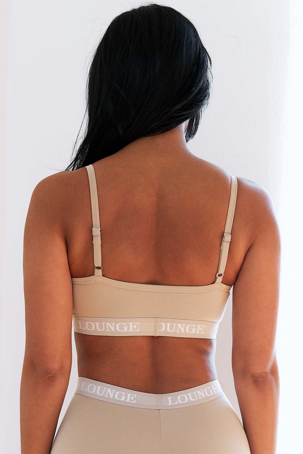 Lounge Underwear Slumber Pajama Bralette Mink | XLEU-34752