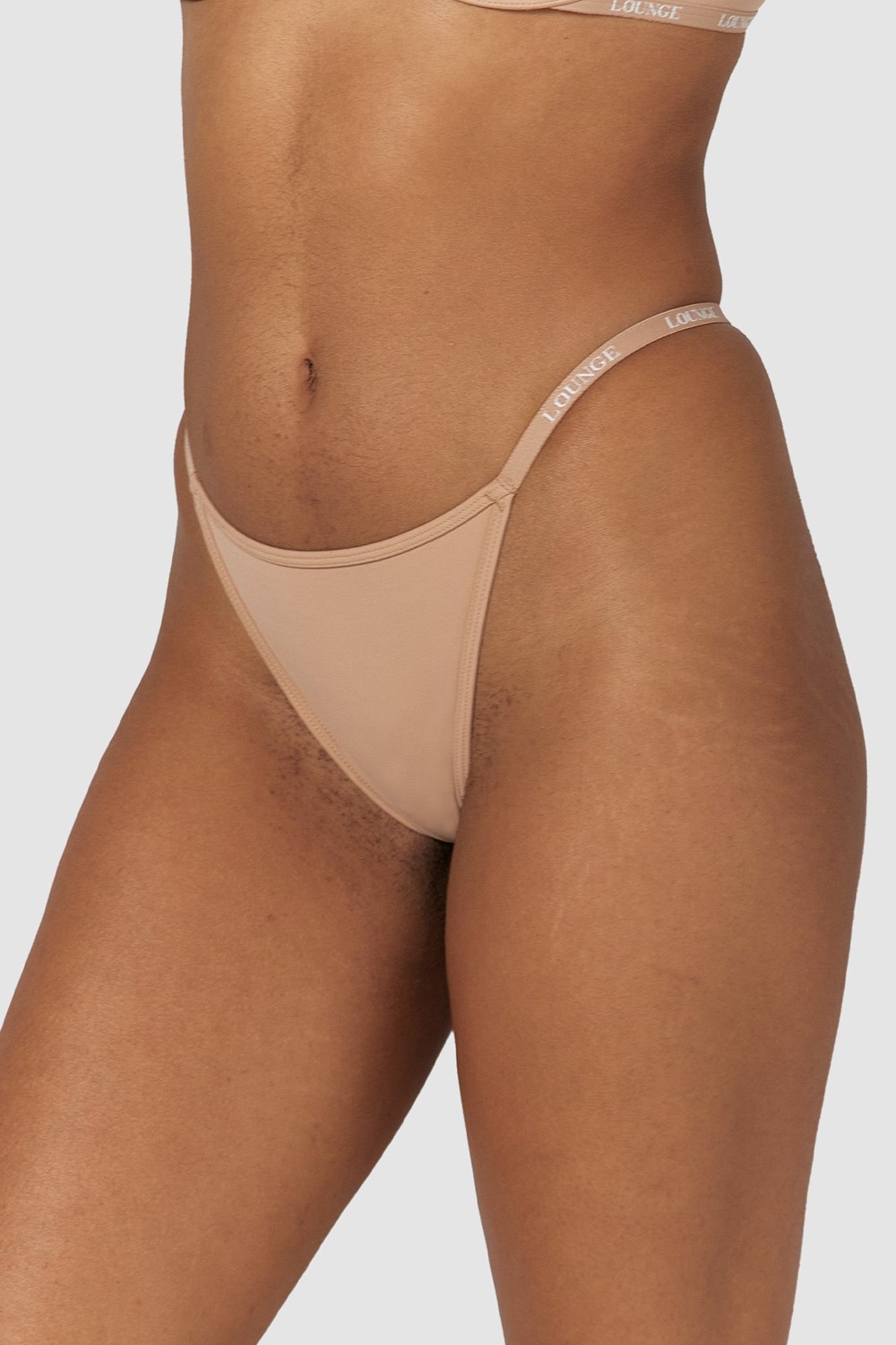 Lounge Underwear Smooth Klassiska String Honey | AVTI-80721