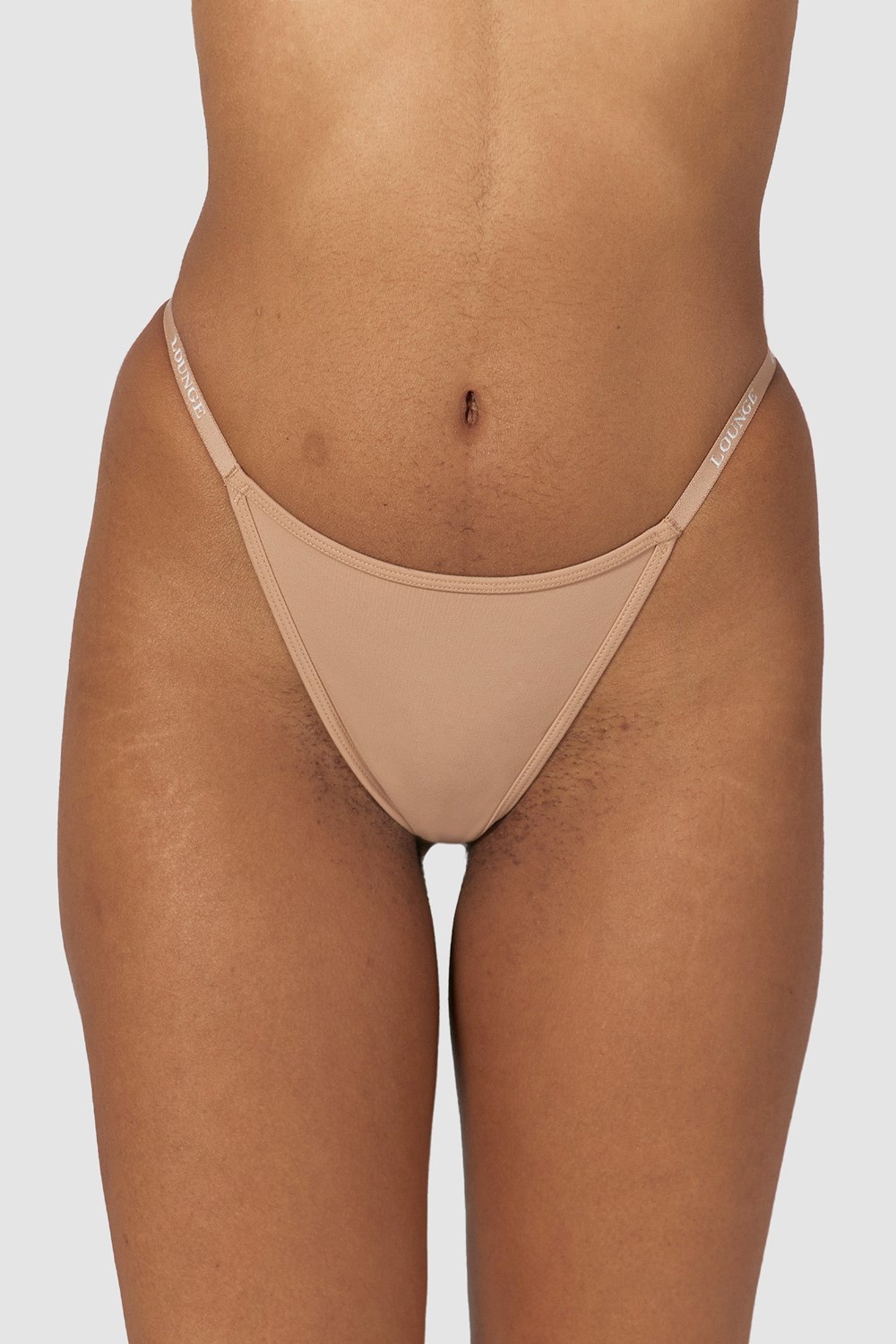 Lounge Underwear Smooth Klassiska String Honey | AVTI-80721