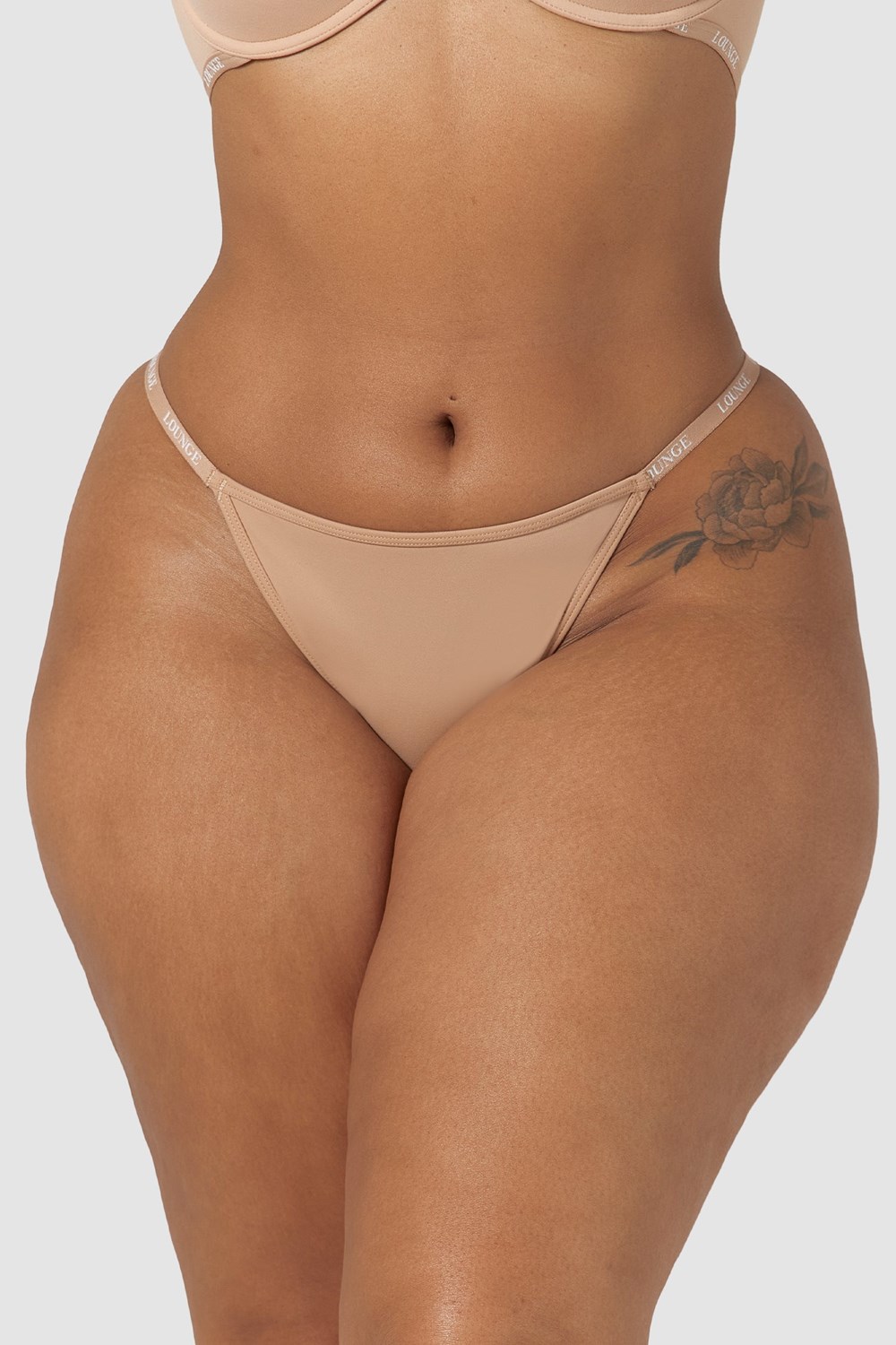 Lounge Underwear Smooth Klassiska String Honey | FGEU-71905