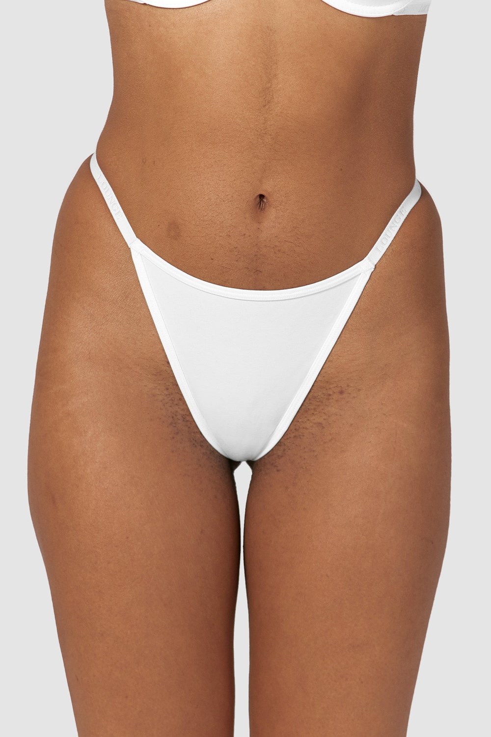 Lounge Underwear Smooth Klassiska String Vita | FYIN-69012