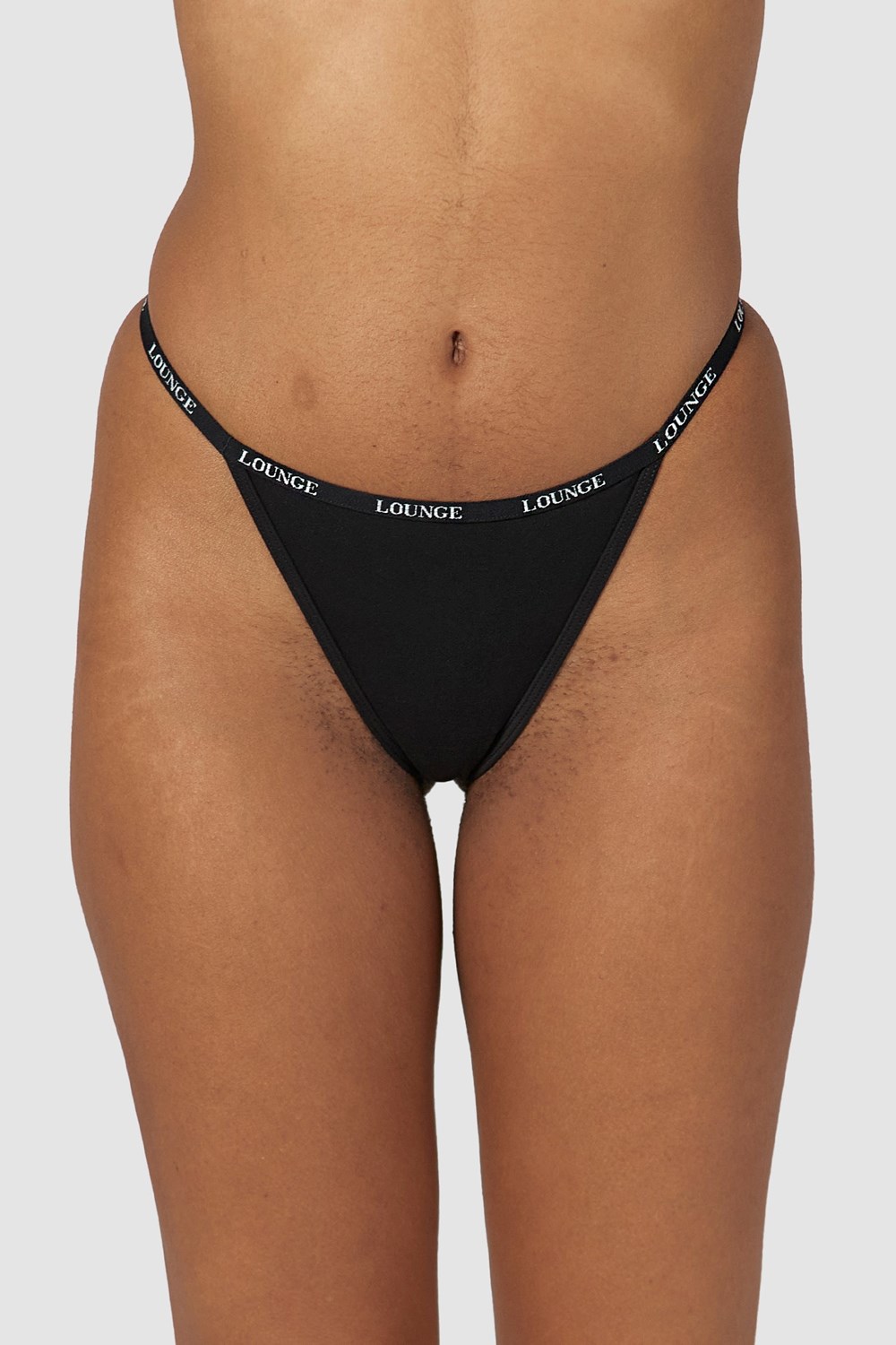 Lounge Underwear Smooth String Svarta | MBGO-45032