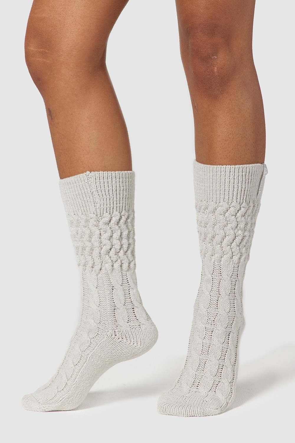 Lounge Underwear Snug Stickad Socks Frost | KTNR-01765