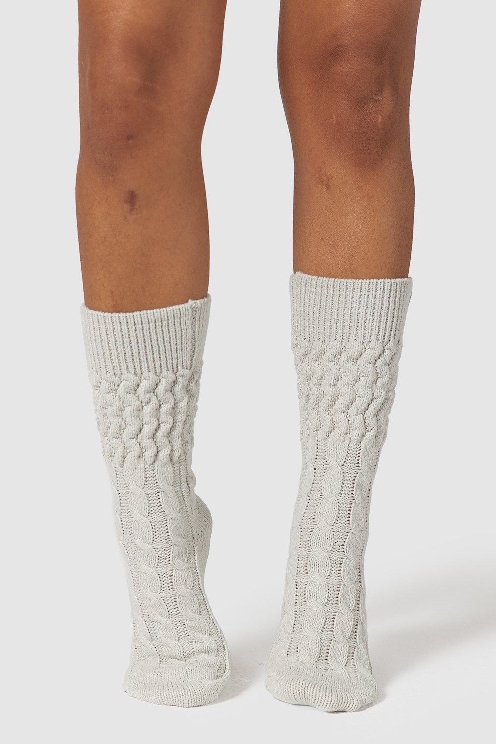 Lounge Underwear Snug Stickad Socks Frost | KTNR-01765