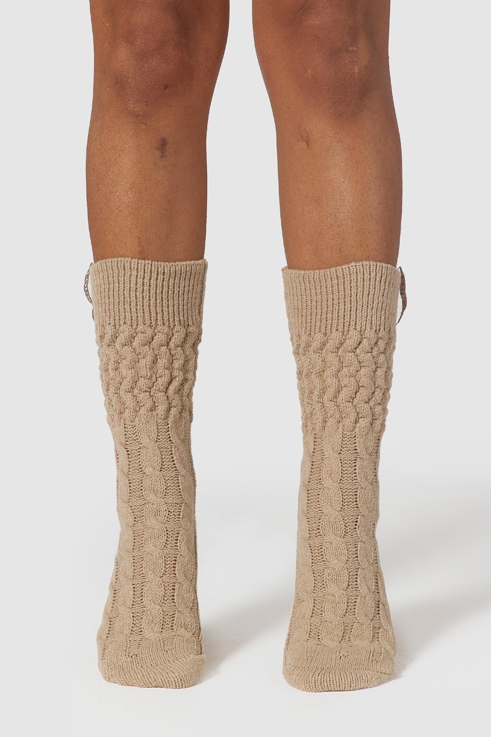 Lounge Underwear Snug Stickad Socks Mink | LXDC-26143