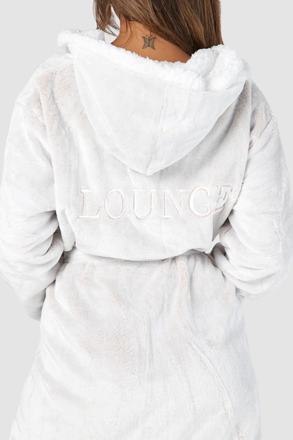 Lounge Underwear So Soft Luxury Dressing Gown Mink | EDGS-83720