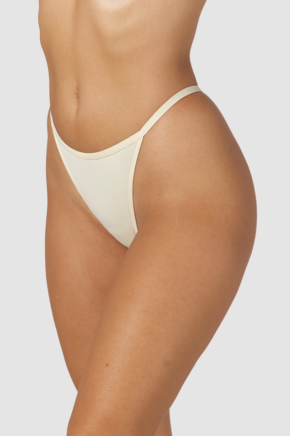 Lounge Underwear Your Everyday String Latte | LVSK-10273