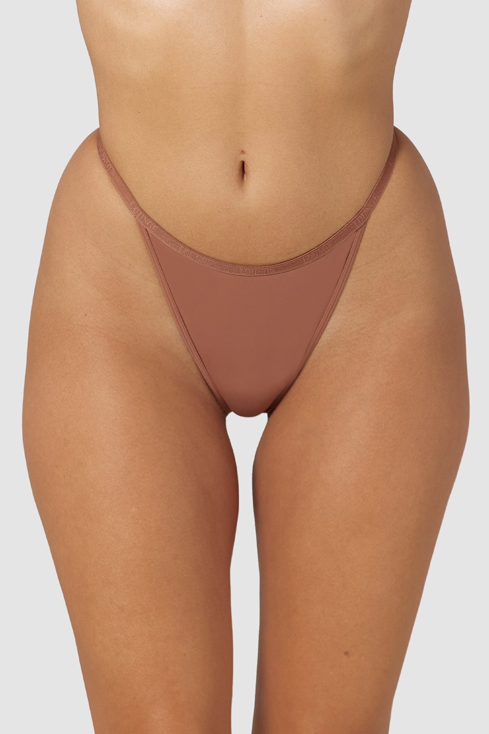 Lounge Underwear Your Everyday String Mocha | WYPV-07419