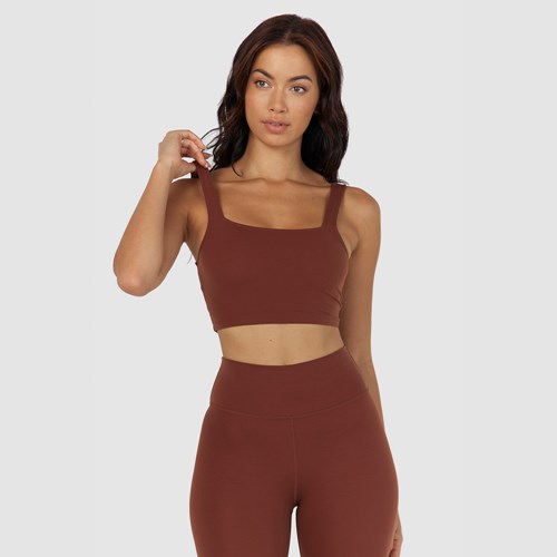 Lounge Underwear 365 Second Skin Tank Top Choklad | VDSI-60431