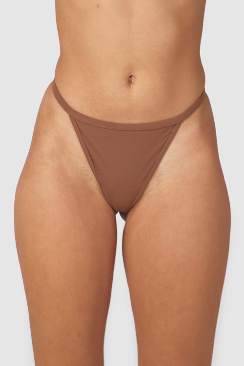 Lounge Underwear Sculpt G-string Chestnut | FBSJ-28410