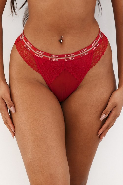 Lounge Underwear Vogue Briefs Vinröda | WYBT-10768